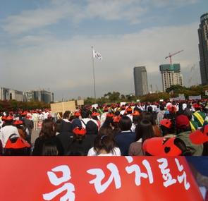 2014  한방물리치료 반대시위